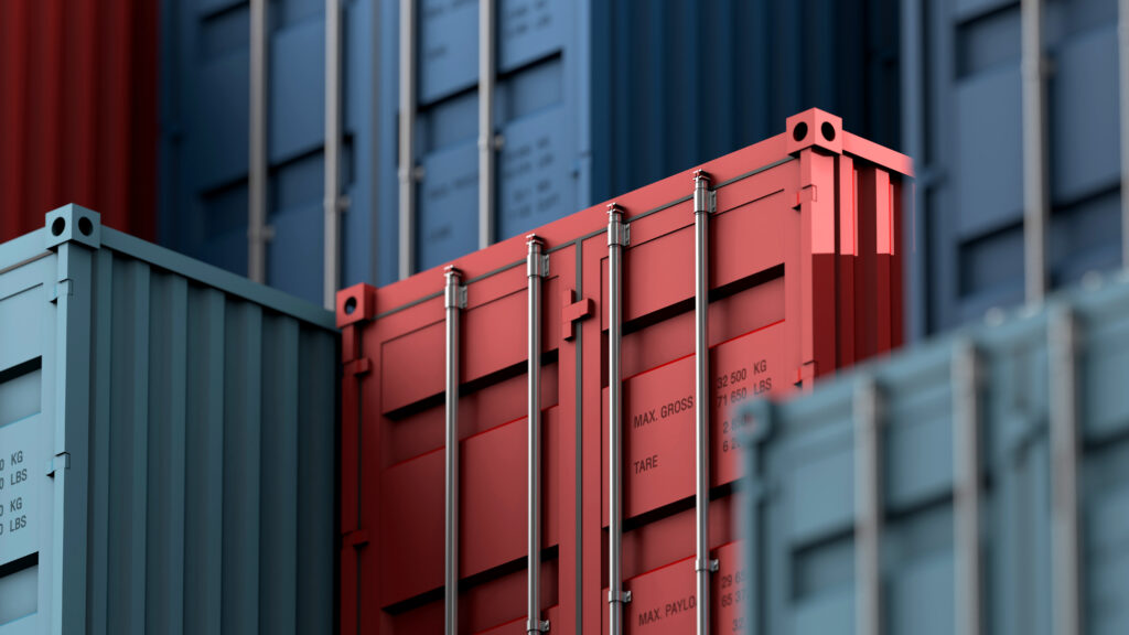 Container transport met Sprinter 3000